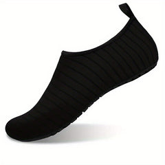 Quick Dry Slip On Elastic Barefoot Water Shoes Non Slip Lightweight Comfortable