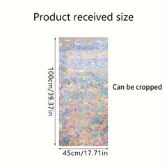 Translucent Colorful Sunlight Electrostatic Window Stickers