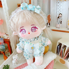 7-inch Cotton Flower Doll with Small Bodysuit and Accessories