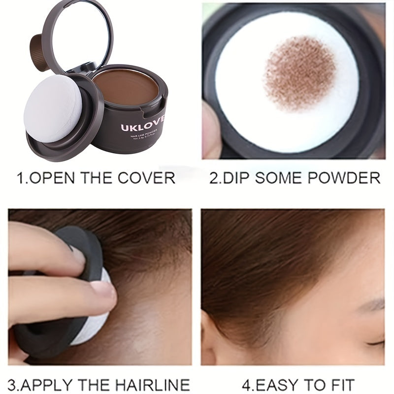 UKLOVE Hairline Powder Filler And Thickens Hair & Beard Non Smudge