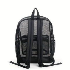 Large Capacity Mesh Backpack for Hiking and Camping
