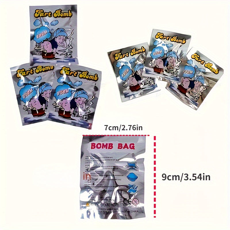 30pcs Stench Fart Bag Prank Fart Bag Colorful Sachet Novelty Toys