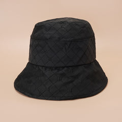 Plaid Fisherman Cap Cotton Visor Sun Hat