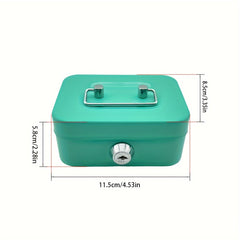 Portable Metal Piggy Bank Storage Box Change Room Decor Home Decor
