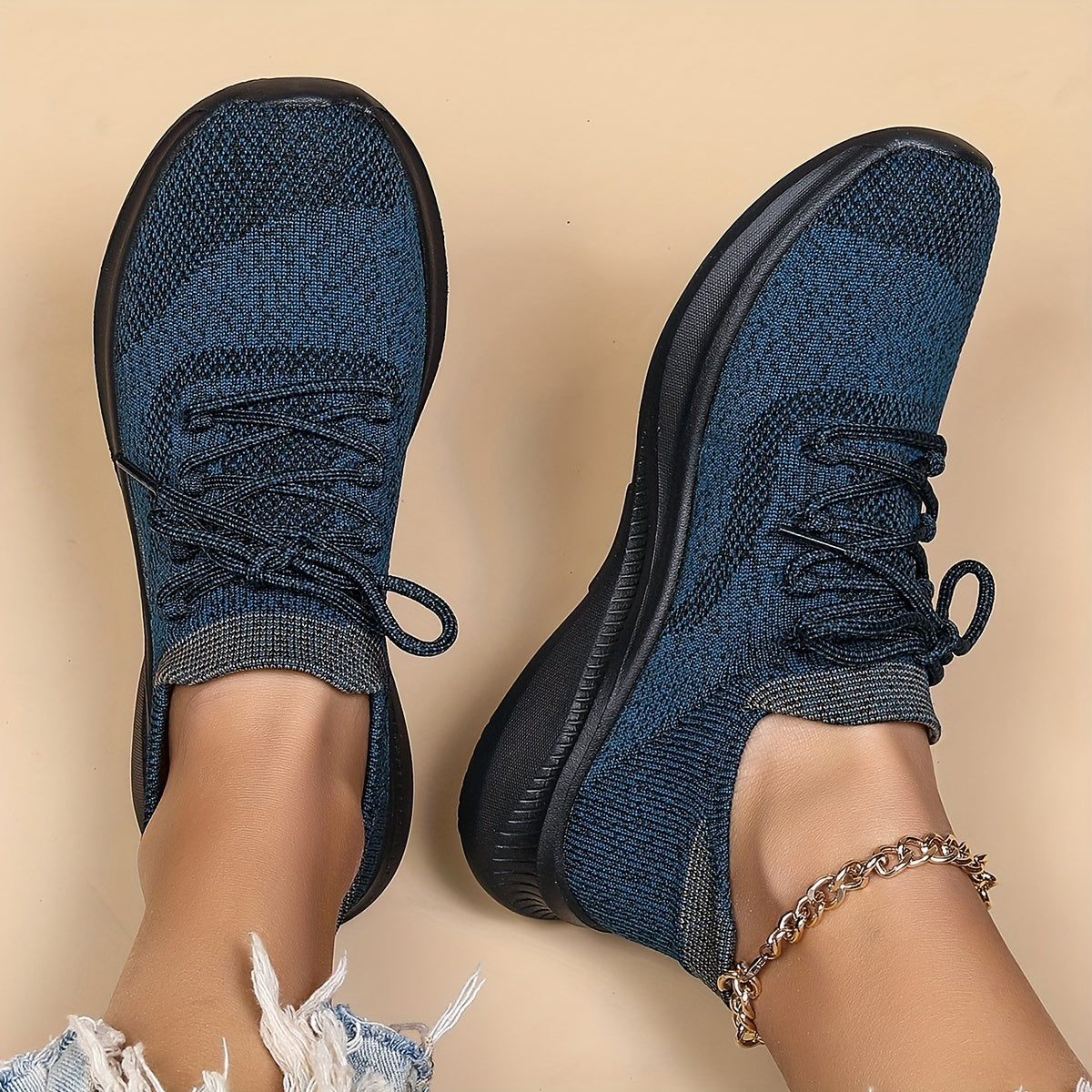 Women's Lightweight Mesh Running Shoes Breathable Comfortable Sport Shoes