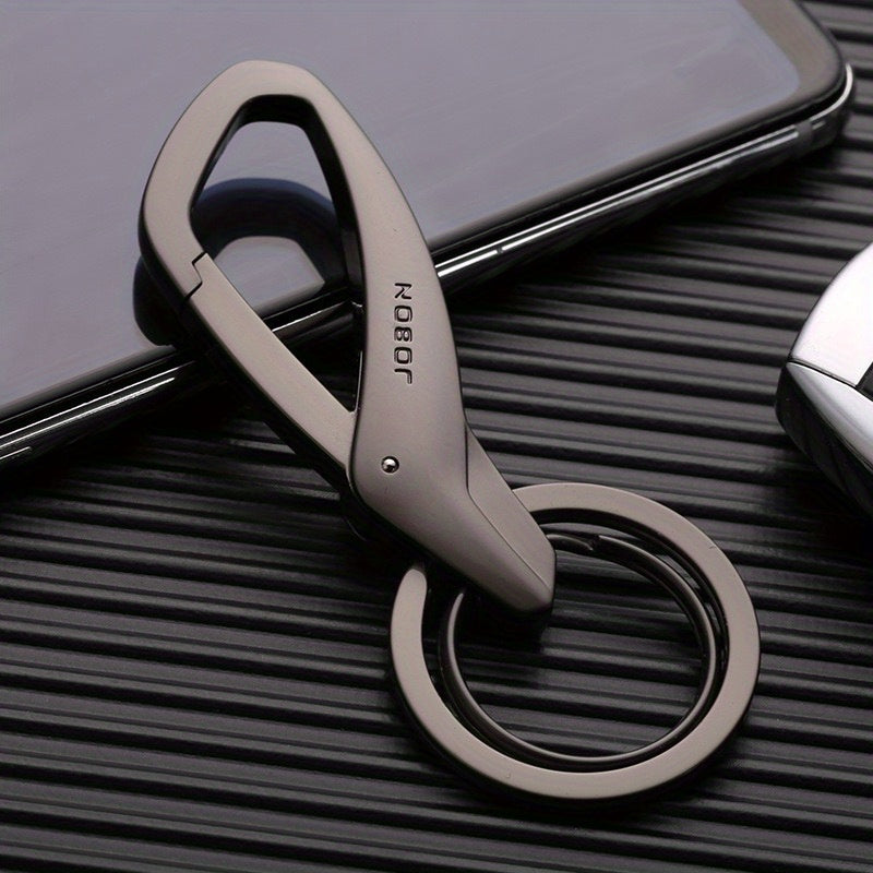 Double Ring Metal Zinc Alloy Key Chain Men's Women's Keychain