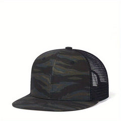 Men's Camo Baseball Cap Breathable Hip Hop Cap