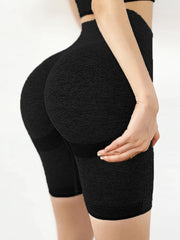 High-Waisted Seamless Workout Shorts for Women