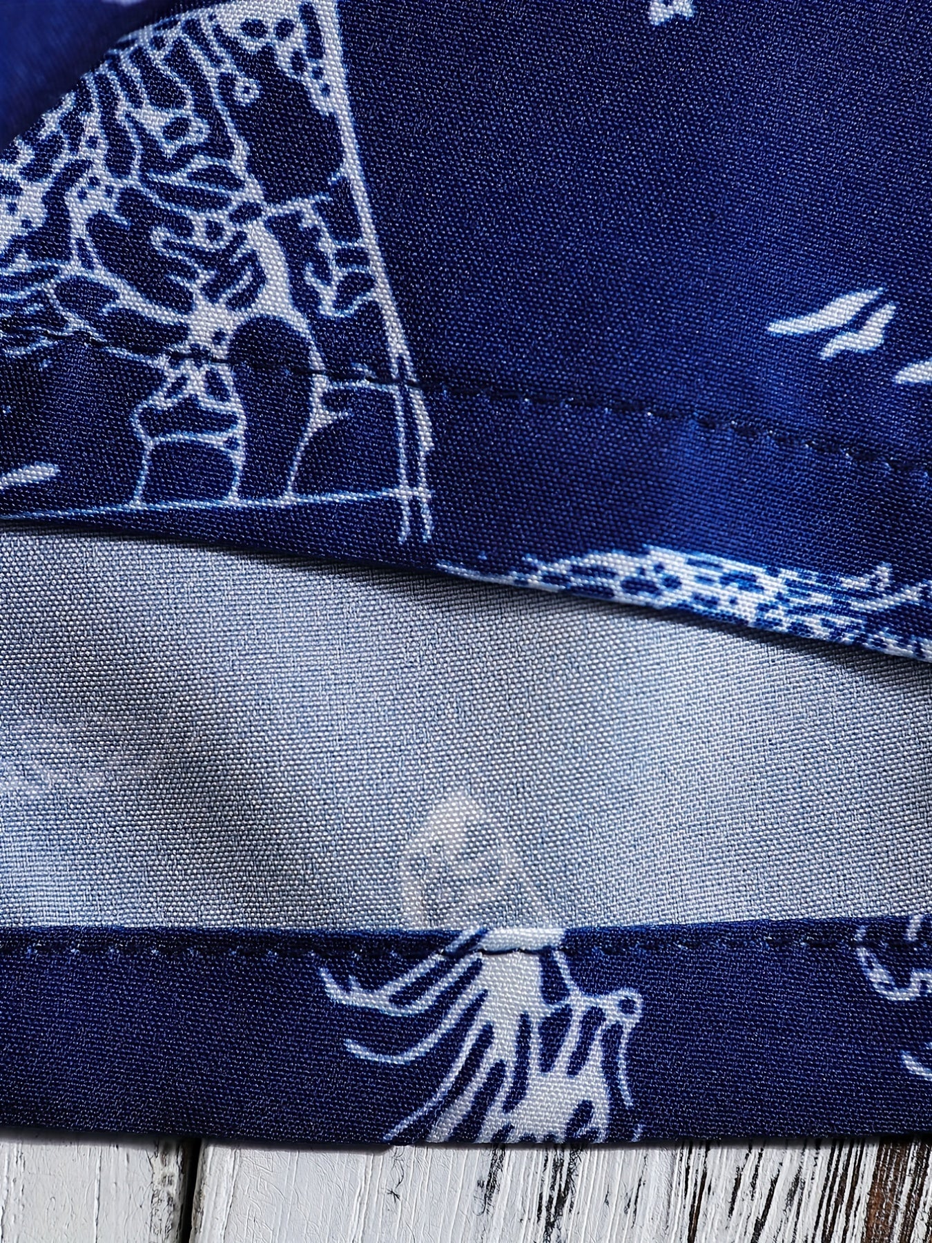 Boys Bird Sailboat Trees Print Short Sleeves Shirt For Vacation Beach