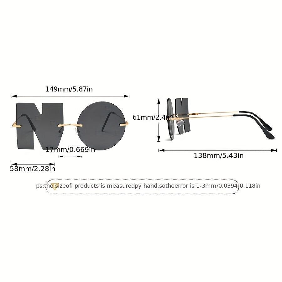 Stylish Metal Legs Men's Glasses for Daily, Travel, Party