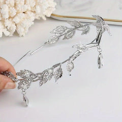Crystal Head Piece Bridal Head Jewelry Crystal Headband Wedding Hair Accessories