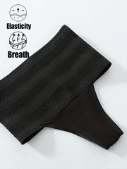 High Waist Shaping Thongs Tummy Control Slimming Panties