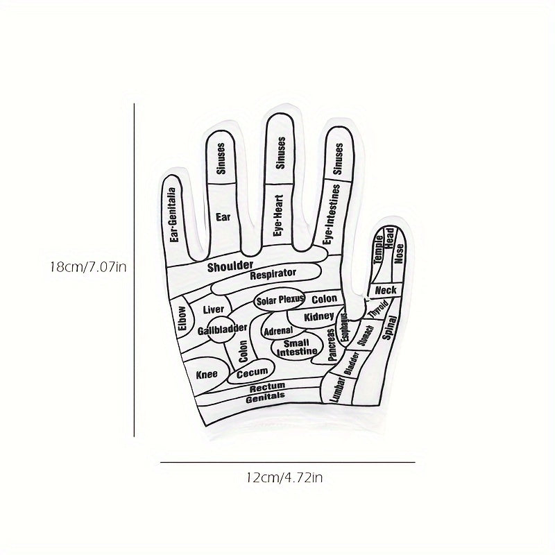 Acupressure Reflexology Gloves Hand Spa Tool Women Men