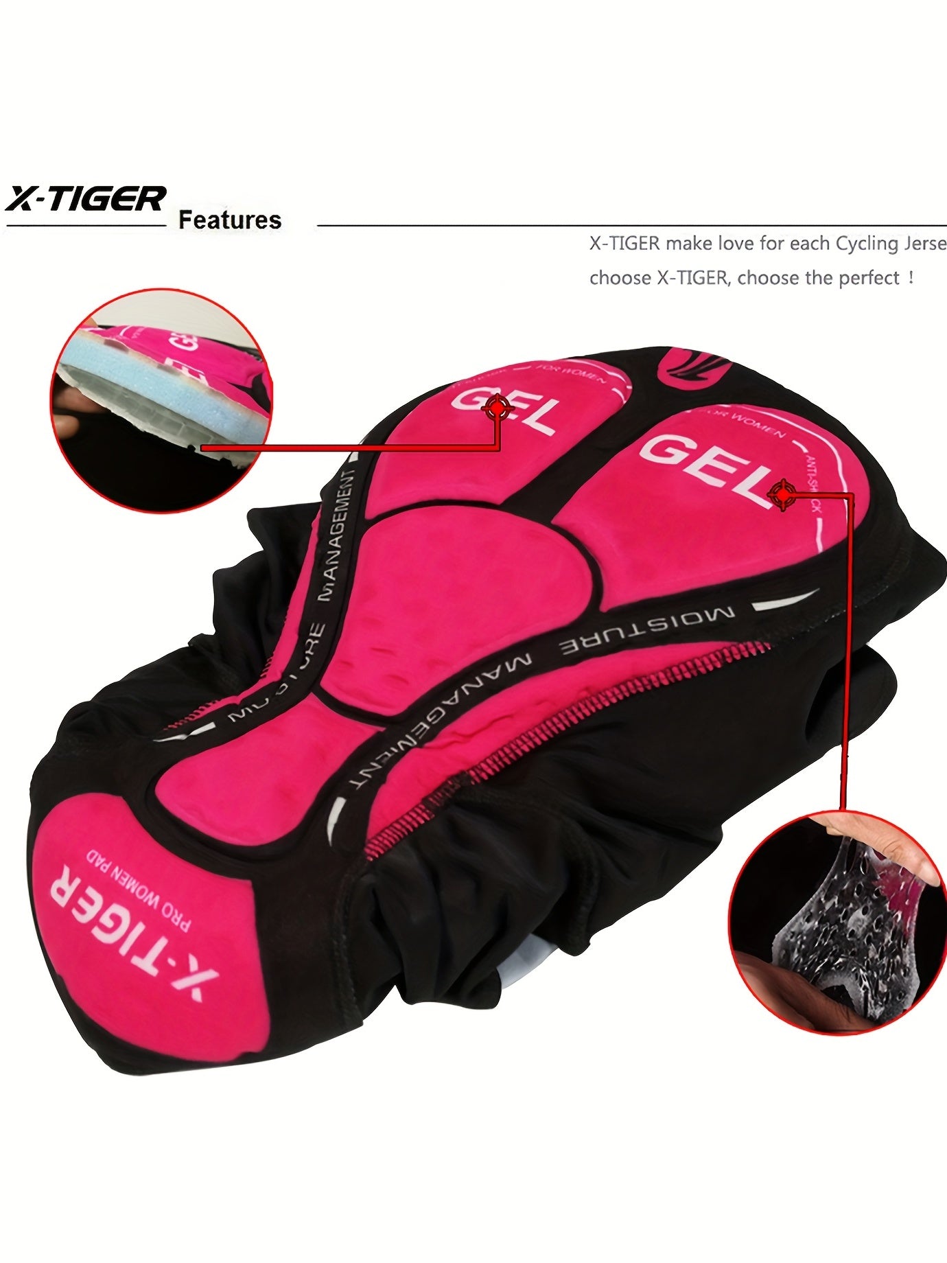 Breathable Gel Padded Cycling Shorts for Comfortable Rides