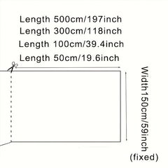 1pc Metallic Fabric DIY Fabric Tulle For Sewing Apparel Costumes
