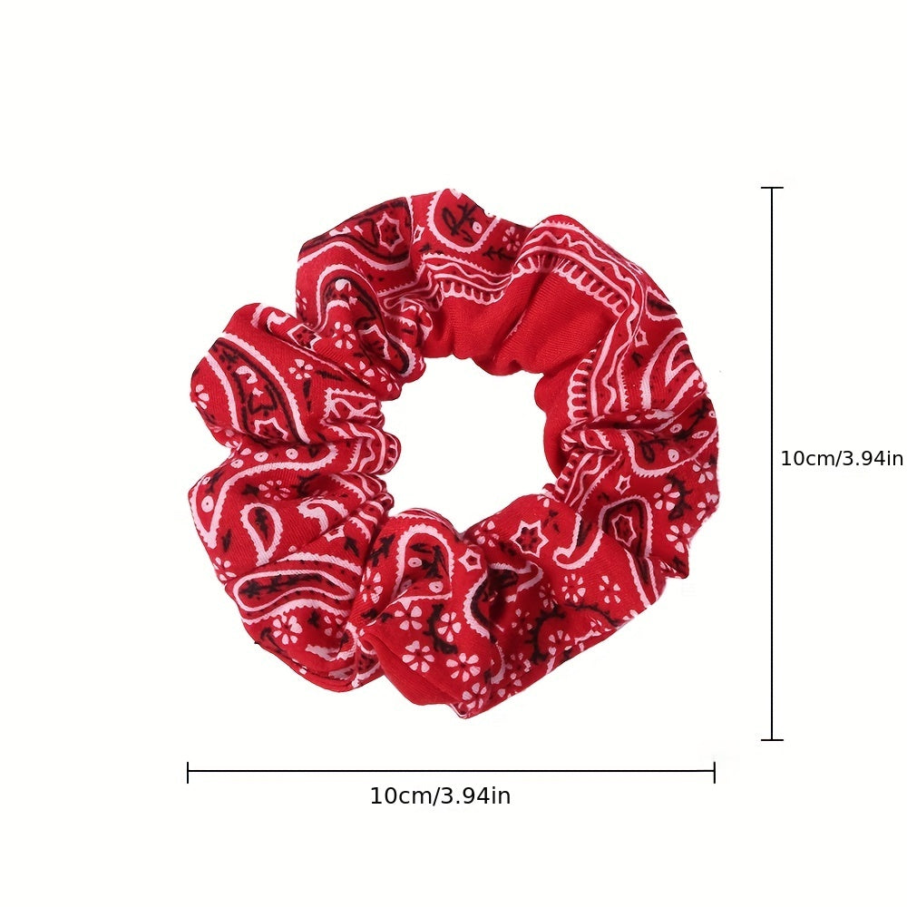 Boho Style Hair Tie Large Scrunchie Head Tie