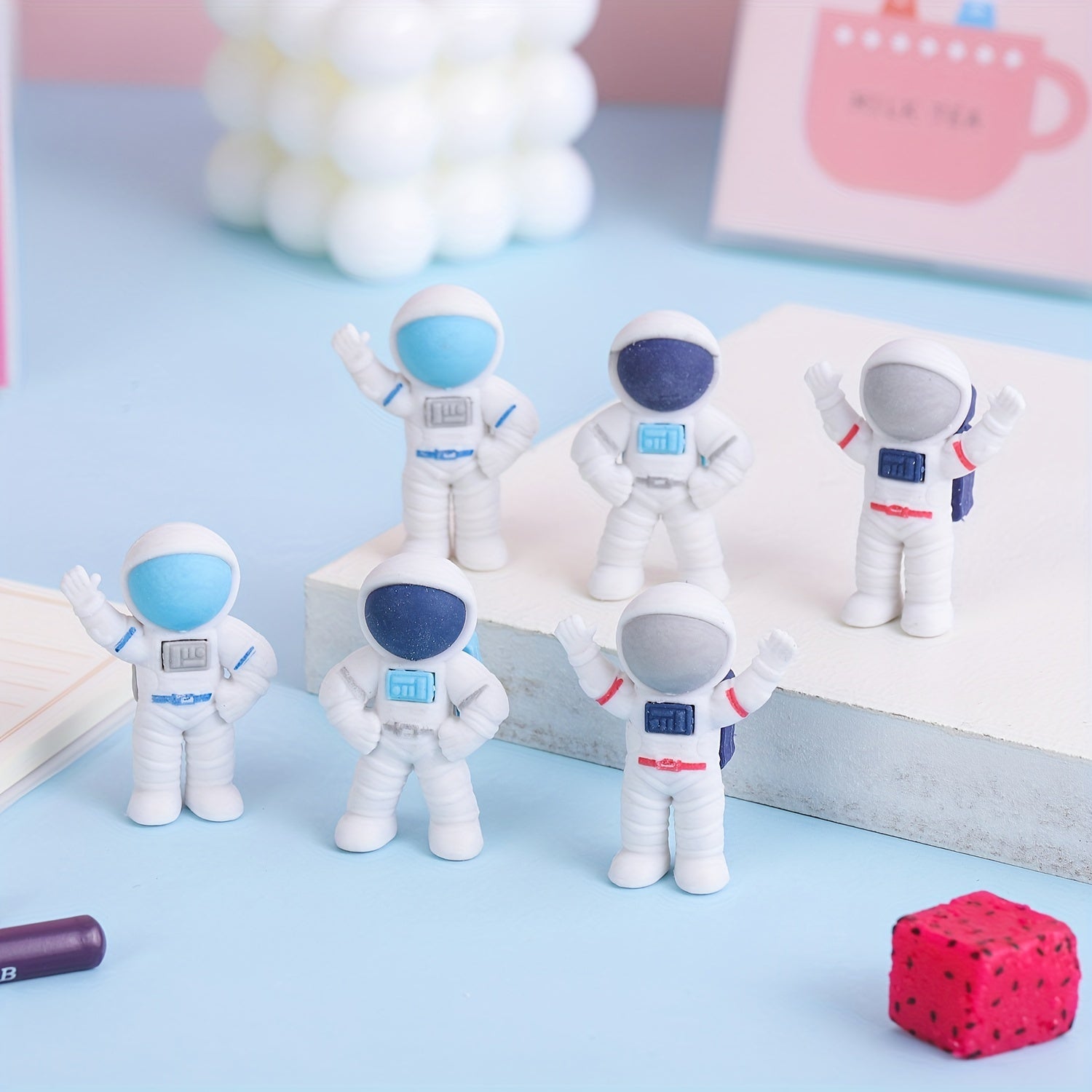 Creative Space Astronaut Eraser Student Stationery Final Prize