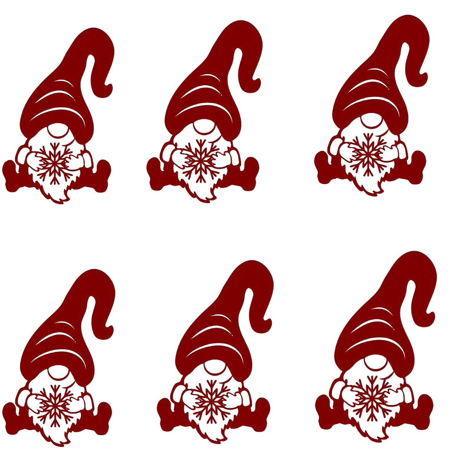 Christmas Santa Claus Die Cuts Snowflake Santa Cutting Dies DIY Scrapbooking