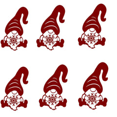 Christmas Santa Claus Die Cuts Snowflake Santa Cutting Dies DIY Scrapbooking