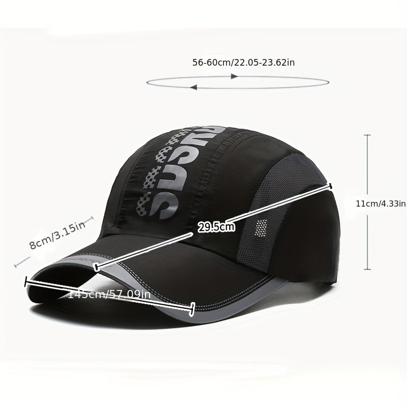 Men's Breathable Mesh Sun Hat Outdoor Leisure Cap