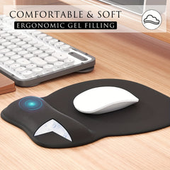 Ergonomic Gel Wrist Support Mouse Pad Non Slip Base