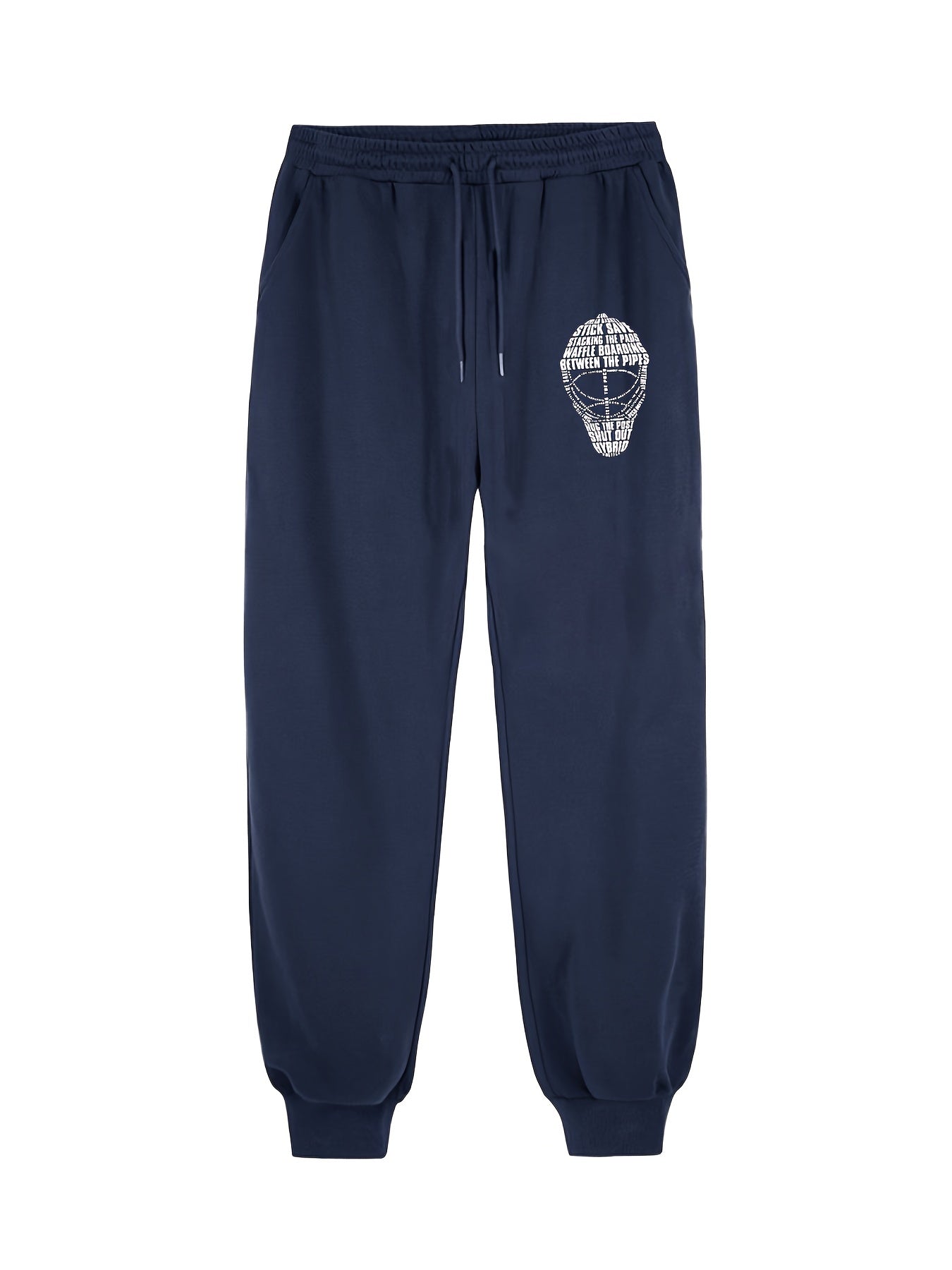 Men's Letter Print Joggers Casual Sweatpants