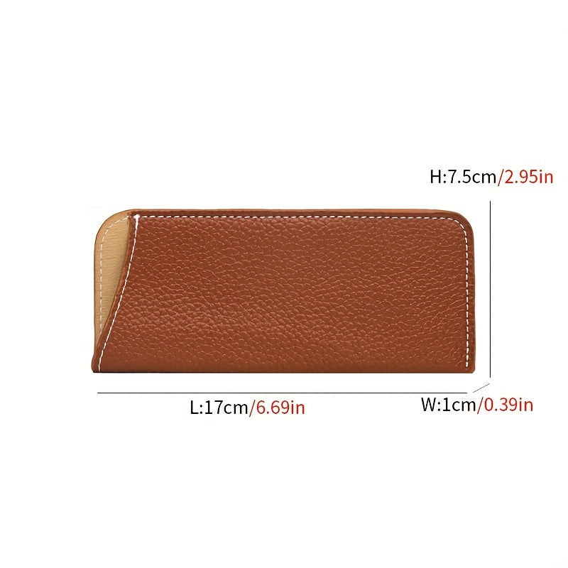 Solid Glasses Storage Pouch Lightweight Dustproof Organizer