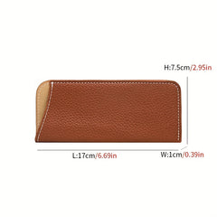 Solid Glasses Storage Pouch Lightweight Dustproof Organizer