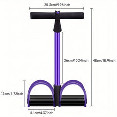 Multifunctional Pedal Puller Fitness Resistance Tensioner for Workout