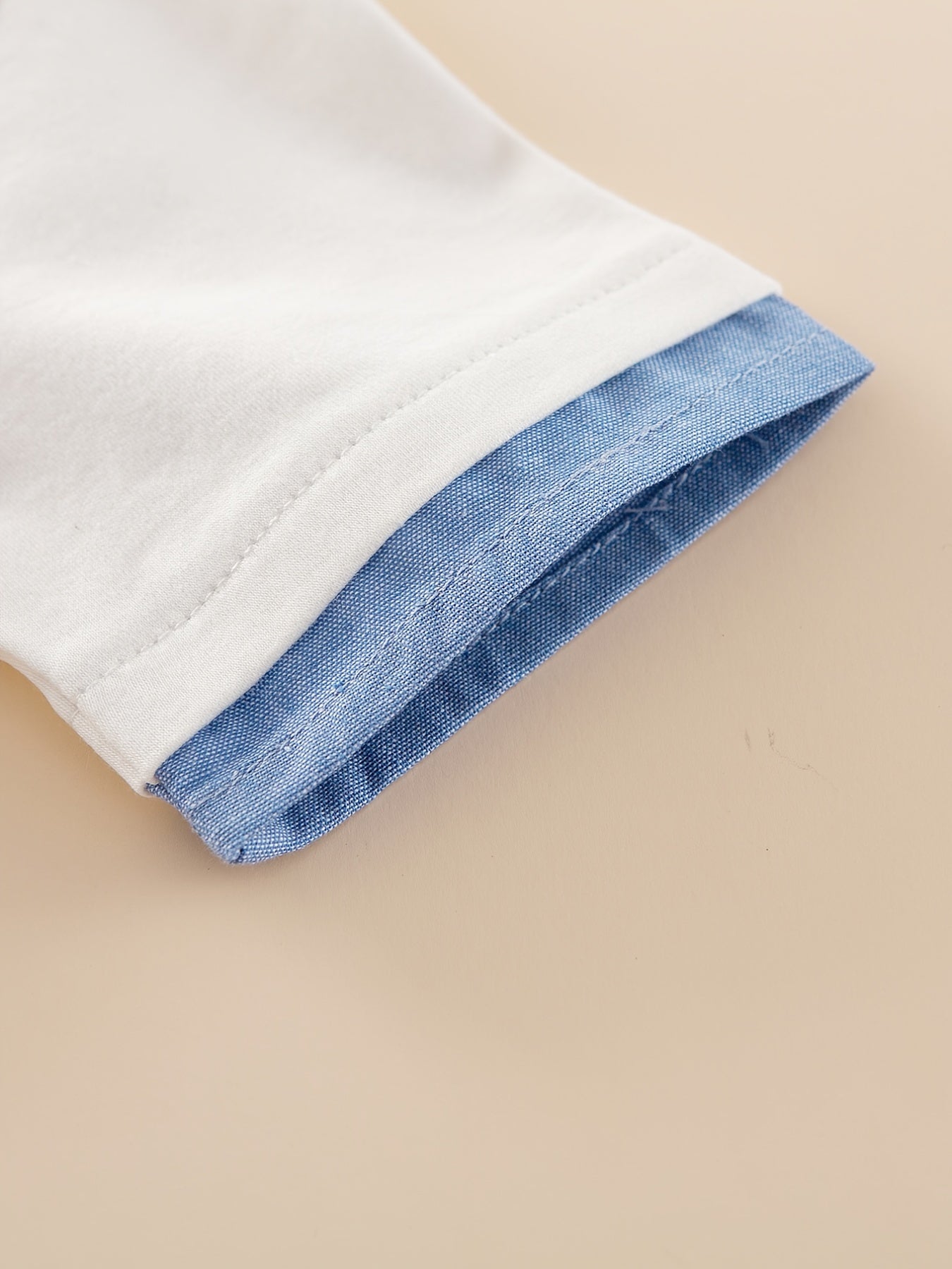 Kids Casual Lapel Shirt with Crown Embroidery for Summer