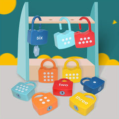 Number & Letter Pairing Unlock Puzzle Game for Kids