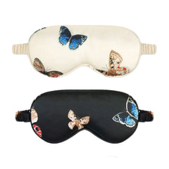 Cartoon Printed Breathable Sleep Eye Mask Soft Comfortable Blackout Blindfold