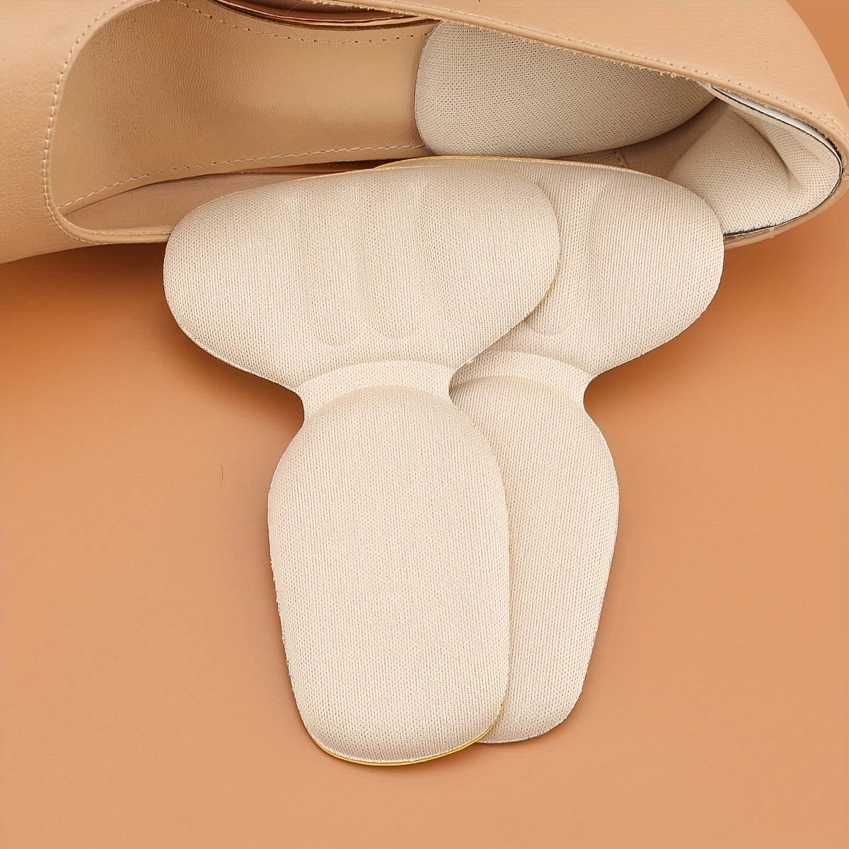 Memory Foam Half Size Heel Cushion for Shoes with Anti-wear
