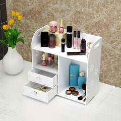 Large Capacity Desktop Cosmetic Storage Box Drawer Type Dustproof