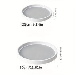 360 Rotatable Spice Rack Lazy Susan for Kitchen Makeup Jewelry
