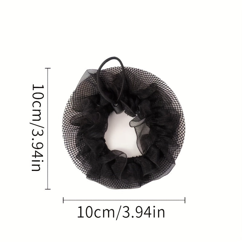 Drawstring Hairnet Elastic Nylon Hairnet for Ballet Dance Hair Accessories