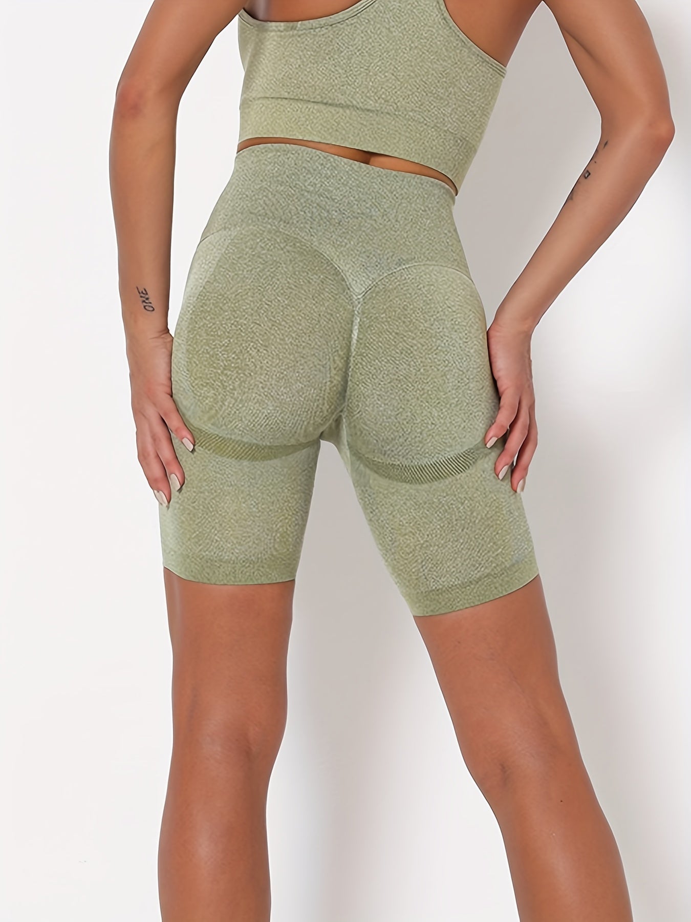 High Waist Tight Shorts Sports Fitness Yoga Running Shorts