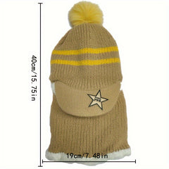 Kids Knitted Hat with Ear Protection