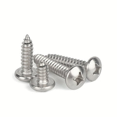 400 Sets 304 Stainless Steel Self-tapping Screws Woodworking