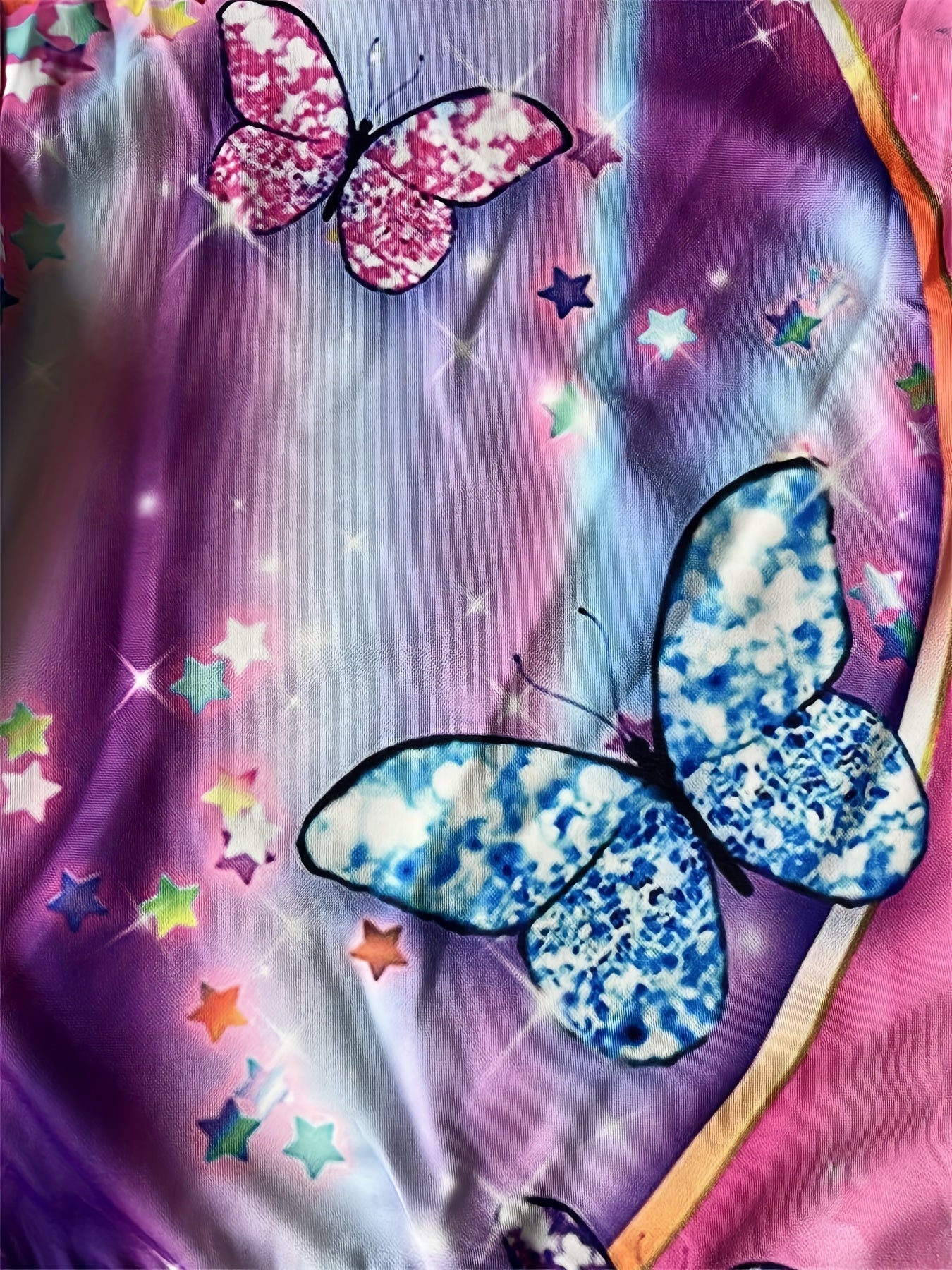 Kids Butterfly 3D Print Hoodie Boys Girls Spring Sweatshirt