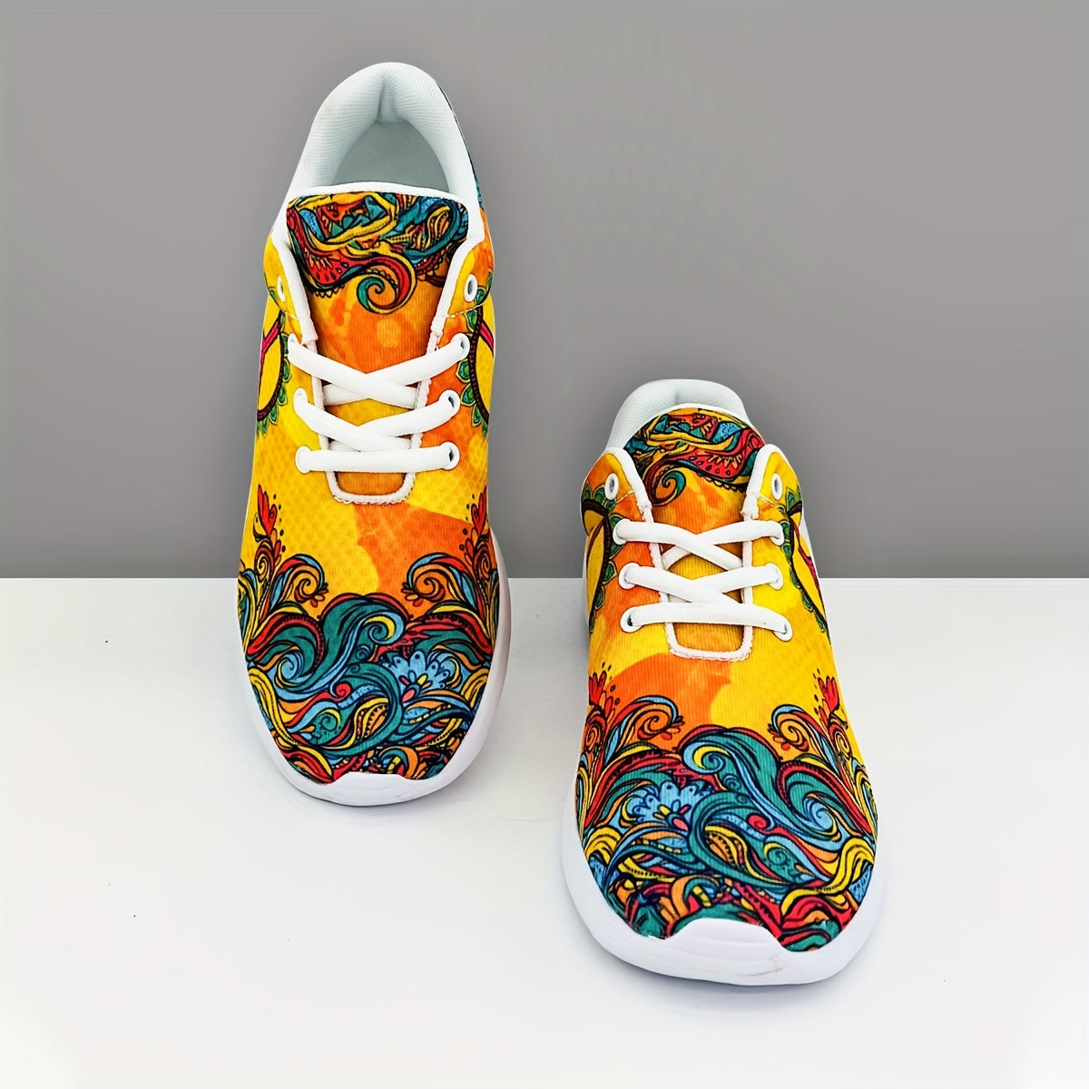 Soft Sole Shock Absorption Running Shoes Lightweight Breathable Sneakers