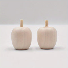 2pcs Creatve Painting Wooden Stuff Ornaments Graffiti Doll Accessories