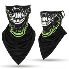 Mesh Facemask Polyester Neck Windproof Dustproof Fishing Sunscreen Scarf