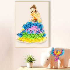 Princess Painting Dress Up Craft Book for Girls