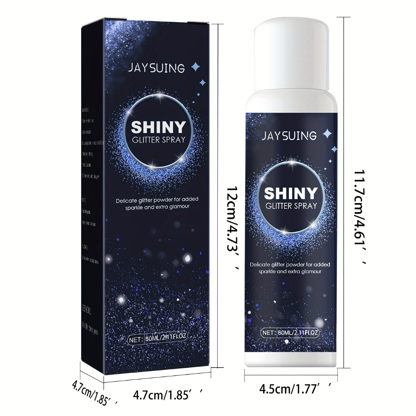 Brightening Glitter Spray for Clavicle Highlighting