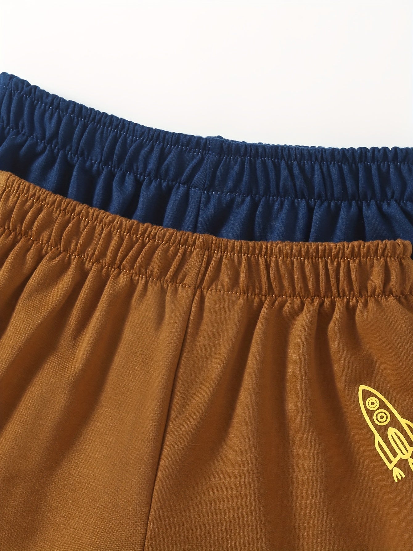 Rocket Print Boys Casual Active Sweatpants