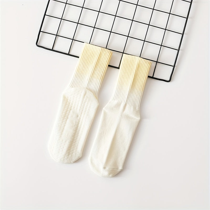 Gradient Elastic Pilates Non Slip Socks