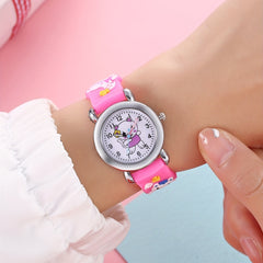 Silicone Kitten Pattern Watch for Girls
