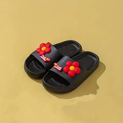 JIAGEYA Flower Slippers For Boys Lightweight Indoor Slippers