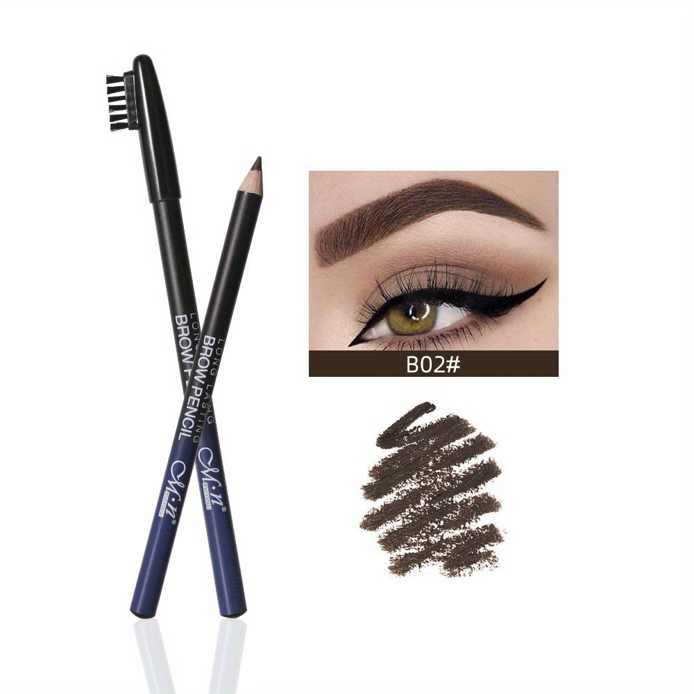 Wooden Rod Eyebrow Pencil Hardrefill Tattoo Makeup Artist